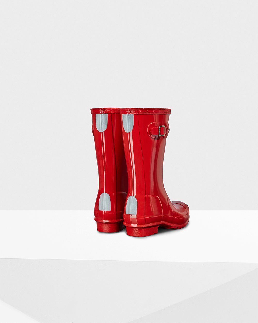 Botas De Agua Hunter Niños Original Big Gloss - Rojas - Argentina 0348DFSGX